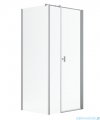 Radaway Nes Kds I Brushed Nickel kabina 100x70cm prawa szczotkowany nikiel 10023100-91-01R/10043070-91-01