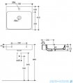 Kerasan Cento Umywalka stojąca lub wisząca 50x45 3530