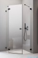 Radaway Essenza Pro Black Ptj kabina pięciokątna 90x80 lewa czarny mat/szkło przejrzyste 10100000-54-01L/10100600-01-01
