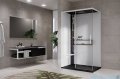 Novellini Glax 2 2.0 kabina z hydromasażem hydro plus 120x80 lewa czarna G222P129ST1L-1HU