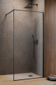 Radaway Modo F II Brushed GunMetal kabina Walk-in 60x201cm Szczotkowany Grafit szkło przejrzyste 10409064-92-01