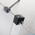 Radaway Furo Black PND II parawan nawannowy 100cm lewy szkło przejrzyste 10109538-54-01L/10112494-01-01