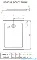 Radaway Doros F Brodzik prostokątny 140x80x5,5cm SDRF1480-01