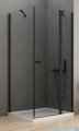 New Trendy New Soleo Black 110x100x195 cm kabina prostokątna przejrzyste