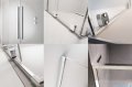 Radaway Furo SL KDD kabina 120x80cm chrom połysk/szkło przejrzyste 10305120-01-01L/10305080-01-01R