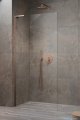 Radaway Modo SL II Brushed Copper kabina Walk-in 100x200 lewa szczotkowana miedź 10319104-93-01L