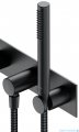 Omnires Contour bateria wannowa 5-otworowa podtynkowa antracyt CT8037/1AT
