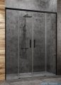 Radaway Idea Black Dwd drzwi wnękowe 140cm szkło przejrzyste 387124-54-01