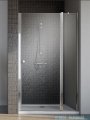 Radaway Eos II DWJ Drzwi prysznicowe 80x195 prawe szkło przejrzyste + brodzik Delos C + syfon