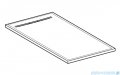 Geberit Sestra brodzik 100x80cm grafit 550.272.00.2