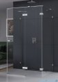 New Trendy Eventa kabina prysznicowa przyścienna 90x80x200 cm przejrzyste Prawa EXK-4578