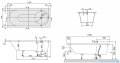 Villeroy&Boch Libra Wanna Prostokątna 170x75   UBQ170LIB2V-01