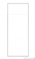 Besco Icon Chrom kabina walk-in 120x200cm przejrzyste ICH-120-200C