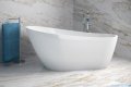 Besco Melody wanna 170x80cm wolnostojąca z syfonem #WAS-170-M