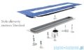 Schedpol odpływ liniowy z maskownicą Steel 70x8x9,5cm OLSL70/ST