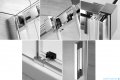 Radaway Espera KDJ Kabina prysznicowa 140x100 lewa szkło przejrzyste 380695-01L/380234-01L/380140-01R