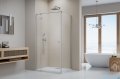 Radaway Essenza 8 Brushed Nickel Kdj kabina 100x70cm lewa szczotkowany nikiel 10480612-01-01L/10470337-91-01L/10113070-01-01