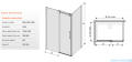 Sanplast kabina KND2/ALTII 80x110-120 narożna prostokątna przejrzysta 600-121-0811-42-401