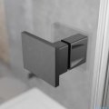 Radaway Essenza Pro Brushed GunMetal Ptj kabina pięciokątna 100x80 lewa szczotkowany grafit 10100000-92-01L/10100800-01-01