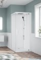 Novellini Glax 1 2.0 kabina standard 90x90 prawa biała G21GF99DTF-1UU