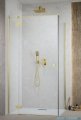 Radaway Essenza Kdj Gold kabina 80x80cm lewa szkło przejrzyste 1385043-09-01L/1384051-01-01