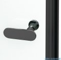 New Trendy New Soleo Black drzwi wnękowe 80x195 cm przejrzyste D-0210A 