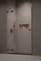 Radaway Essenza Pro Brushed GunMetal Dwj drzwi wnękowe 120cm lewe szczotkowany grafit 10099120-92-01L