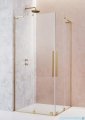 Radaway Furo SL Gold KDD kabina 90x120cm złoty połysk/szkło przejrzyste 10305090-09-01L/10305120-09-01R