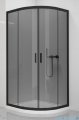 New Trendy New Varia Black kabina półokrągła 80x80x190 cm grafit K-0451