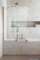 Radaway Furo Brushed Copper PND II parawan nawannowy 170cm lewy szczotkowana miedź 10109888-93-01L/10112844-01-01