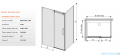 Sanplast kabina KND2/ALTII narożna prostokątna 80x140-150x210 cm grafit 600-121-0841-42-491