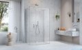 Radaway Fuenta Kdj+S kabina 80x110x80cm lewa chrom połysk szkło przejrzyste 1384051-01-01/1384023-01-01L/1384051-01-01