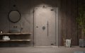 Radaway Essenza Pro Brushed GunMetal Kdj+S kabina 80x80x80cm prawa szczotkowany grafit 10097380-92-01R/10098080-01-01/10098080-01-01