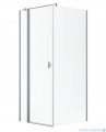Radaway Nes Kdj II Brushed Nickel kabina 80x75cm lewa szczotkowany nikiel 10032080-91-01L/10039075-01-01