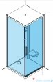 Novellini Glax 1 2.0 kabina standard 80x80 prawa srebrna G21GF80DTFL-1BB