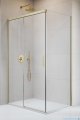 Radaway Idea 8 Kdj Brushed Gold kabina 150x80cm lewa szczotkowane złoto 10340770-99-01L/10350703-01-01/10360080-01-01R