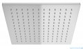 Kohlman Saxo zestaw prysznicowy z deszczownicą kwadratową 40x40 cm chrom QW220SQ40