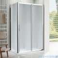Novellini Drzwi prysznicowe przesuwne LUNES 2P 132 cm szkło przejrzyste profil chrom LUNES2P132-1K