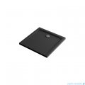 Excellent Forma X brodzik kwadratowy 80x80 cm struktura, czarny mat BREX.1402.080.080.BLN