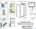 Radaway Essenza Brushed Nickel Kdj+S kabina 90x80x90cm prawa szczotkowany nikiel 1384050-01-01/1385021-91-01R/1384050-01-01
