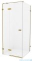 New Trendy Avexa Gold kabina prostokątna 90x120x200 cm przejrzyste lewa EXK-1750