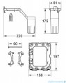 Grohe Rapid SL Fresh zestaw stelaż podtynkowy 5w1 z przyciskiem Skate Cosmopolitan biel alpejska 39448000