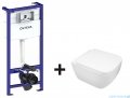 Oltens zestaw podtynkowy stelaż + miska Vernal SmartClean z deską Slim wolnoopadającą 50001000/42507000