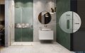 Radaway Furo Kdj Brushed Nickel kabina 110x120cm prawa szczotkowany nikiel 10104572-91-01R/10110530-01-01/10113120-01-01