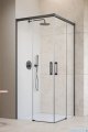 Radaway Idea Kdd Brushed GunMetal kabina 75x90cm szczotkowany grafit 387066-92-01L/387060-92-01R