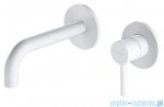 Omnires Y bateria umywalkowa element natynkowy biały mat Y1215HROWM