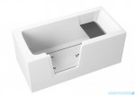 Polimat Vovo obudowa wanny boczna 70cm biała 00627