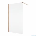 Ronal ANNEA ANT1 Ścianka wolnostojąca Walk-in 100x200 cm z profilem przyściennym miedź szczotkowana ANT110002707