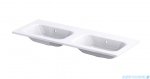 Oristo Are umywalka meblowa podwójna konglomeratowa 120x46cm UME-AR-120-92-D-BO