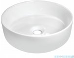 Deante Silia umywalka nablatowa Ø36 cm biała CDL 6U4S